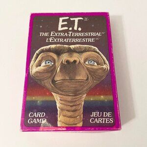 Vtg 1982 ET The Extra Terrestrial Card Game Missing Instructions